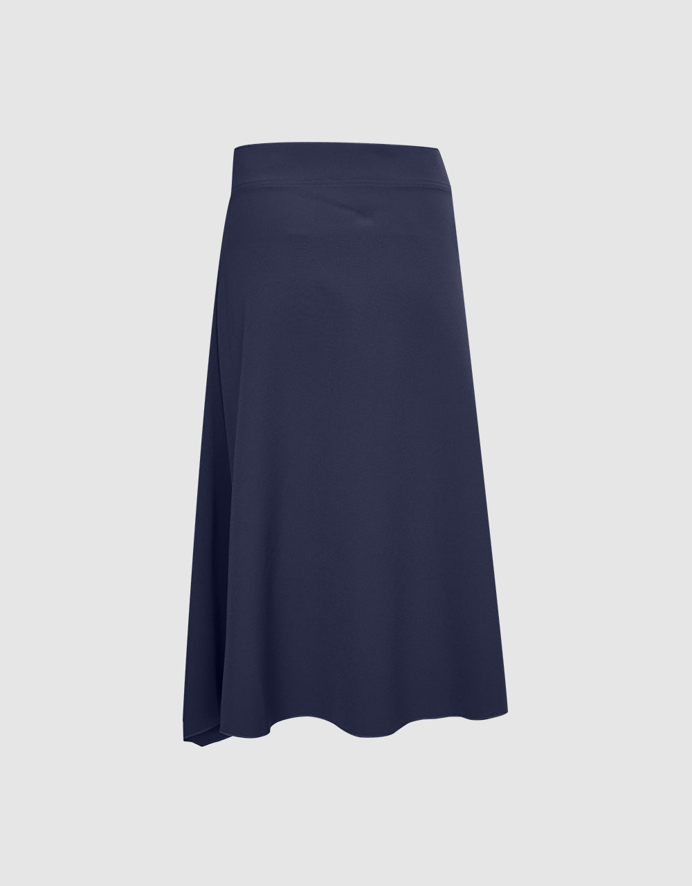 Asymmetrical Plain Skirt