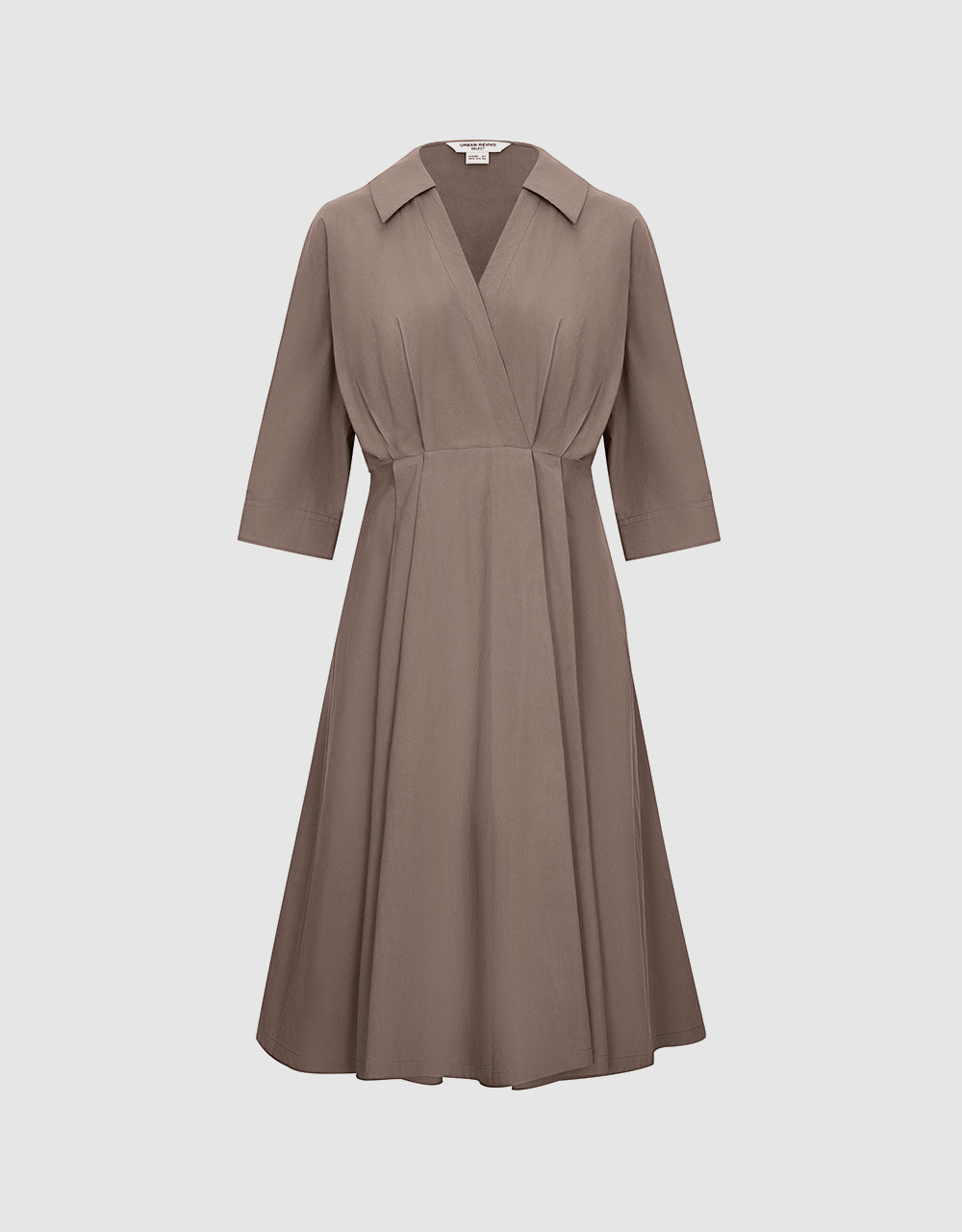 Wrapped Shirt Dress