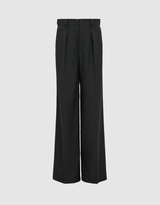 Pleated Wide Leg Pants