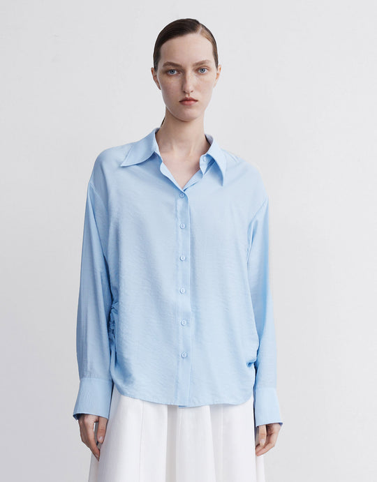 Chiffon Buttoned Shirt
