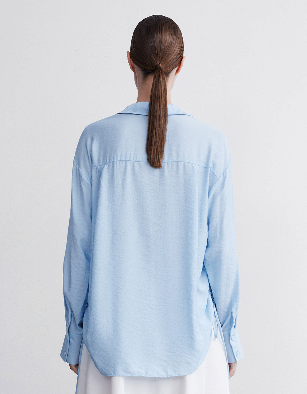 Chiffon Buttoned Shirt