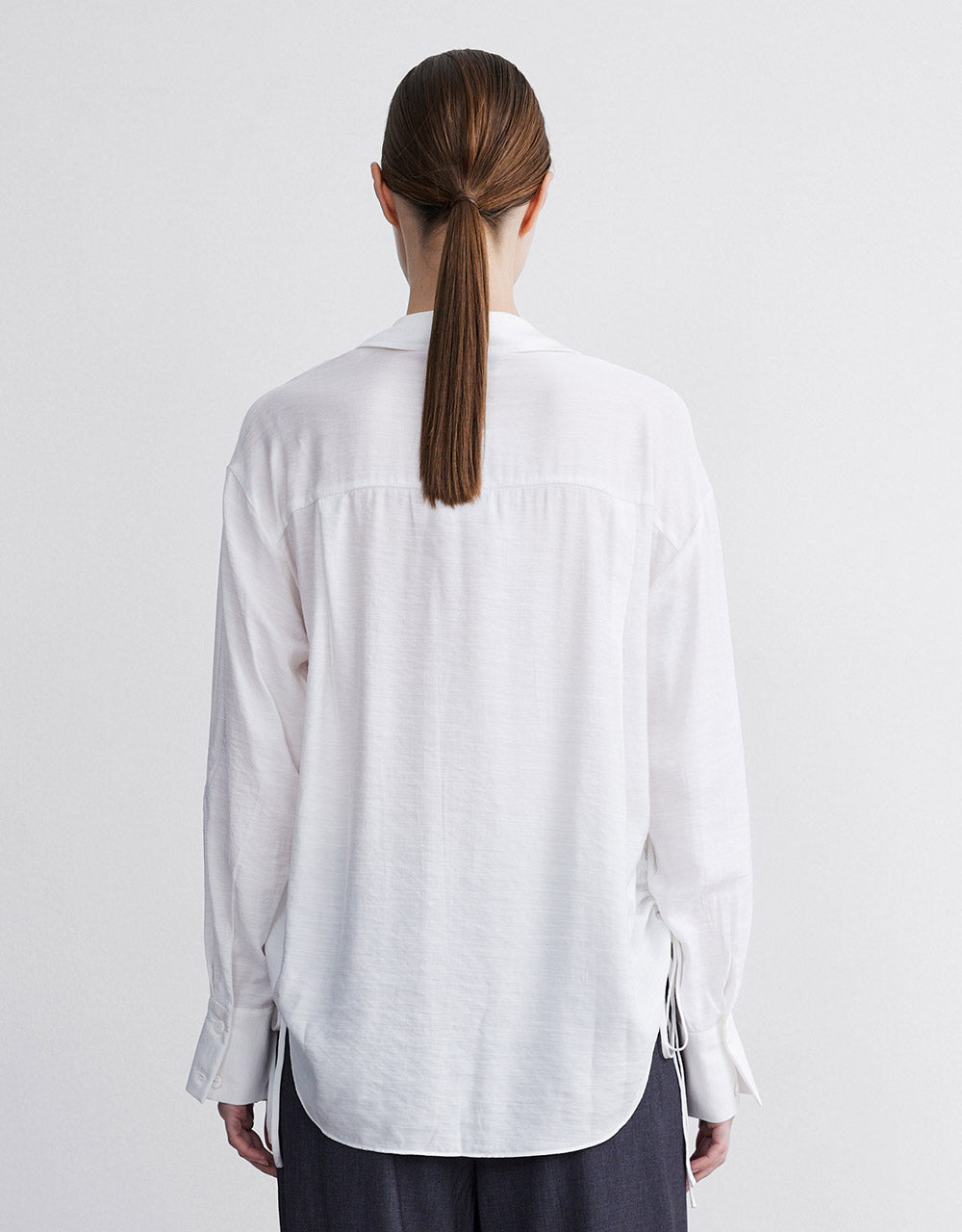 Chiffon Buttoned Shirt