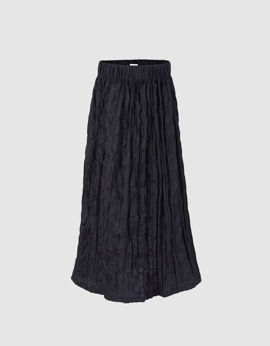 Textured Midi Skirt