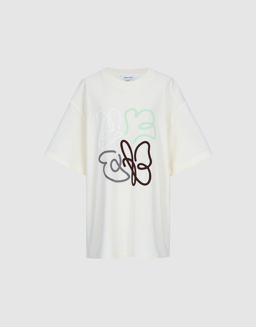 Flower Cotton T-Shirt
