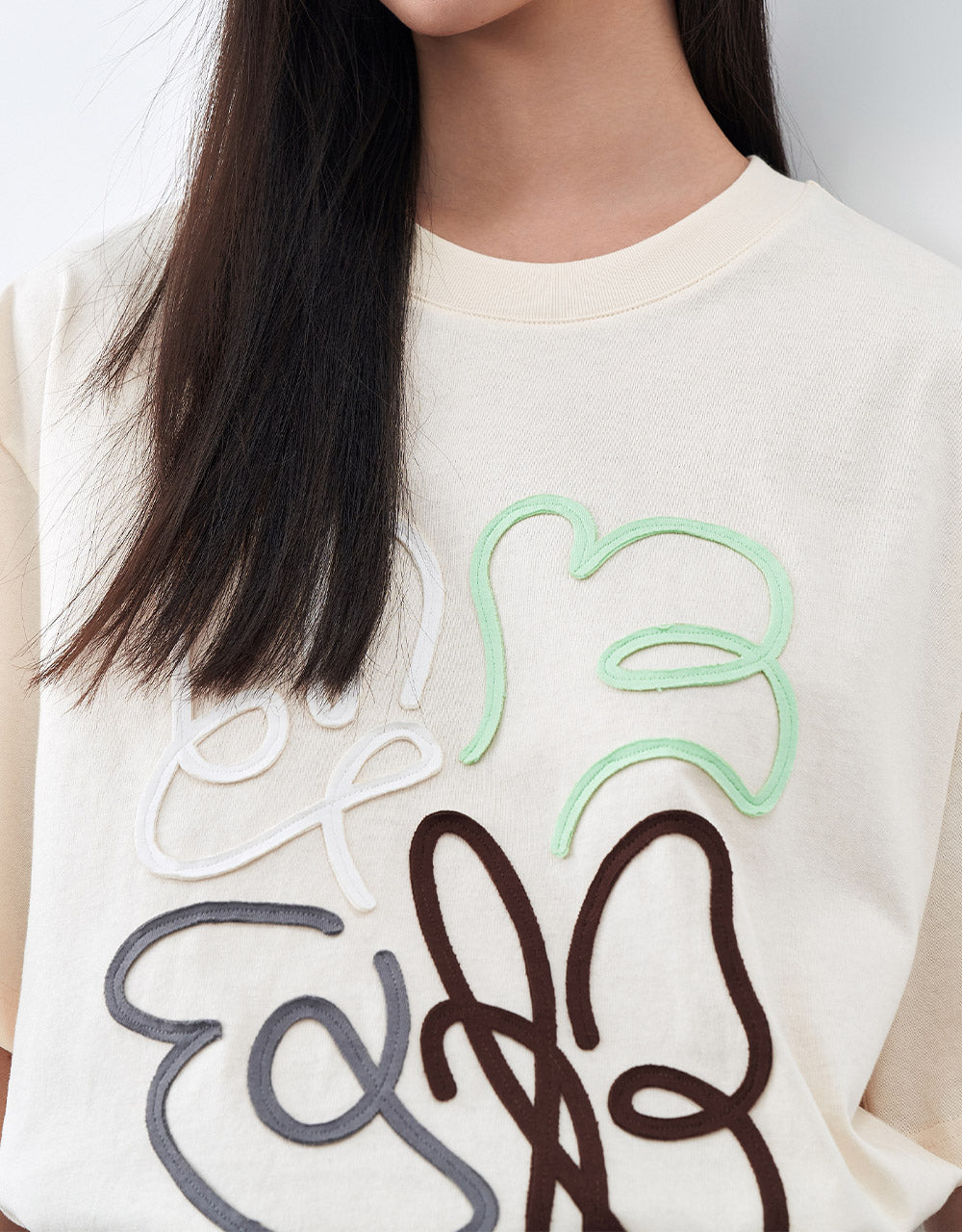 Flower Cotton T-Shirt