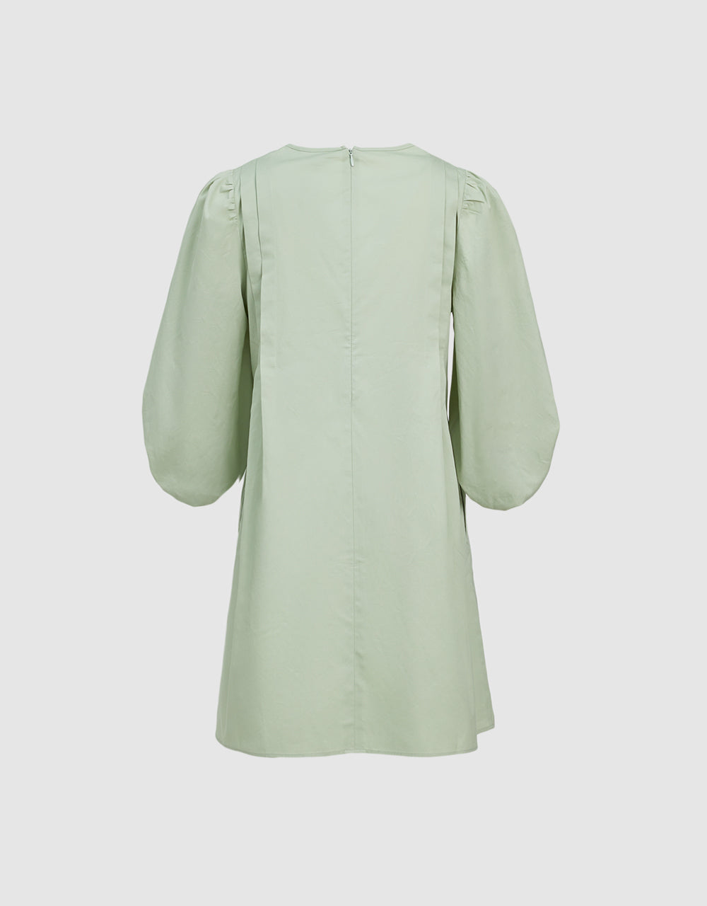 Puff Sleeve Cotton Dress