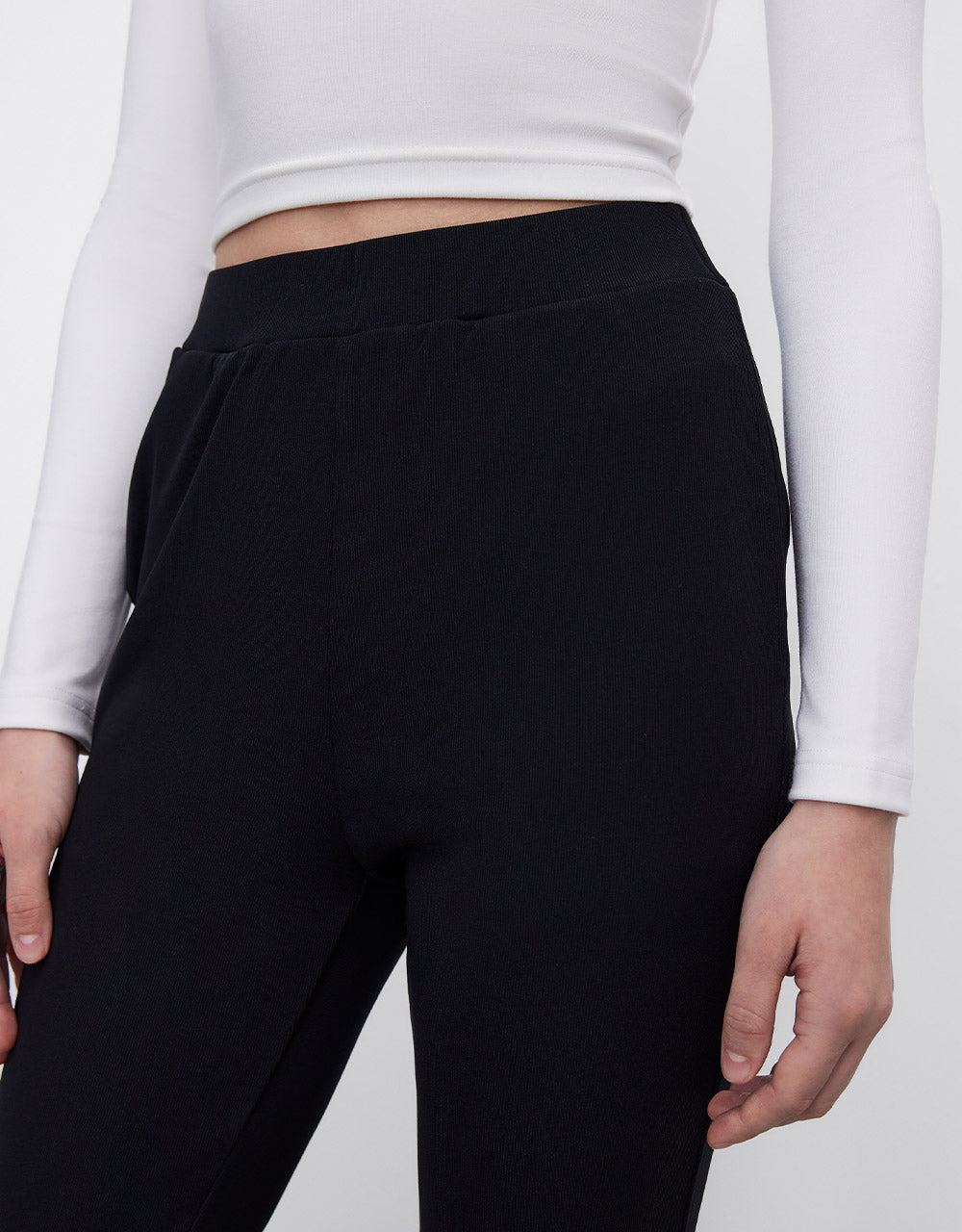 Cotton Flare Pants