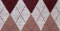 Argyle Print Polo Dress