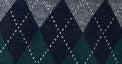 Argyle Print Polo Dress