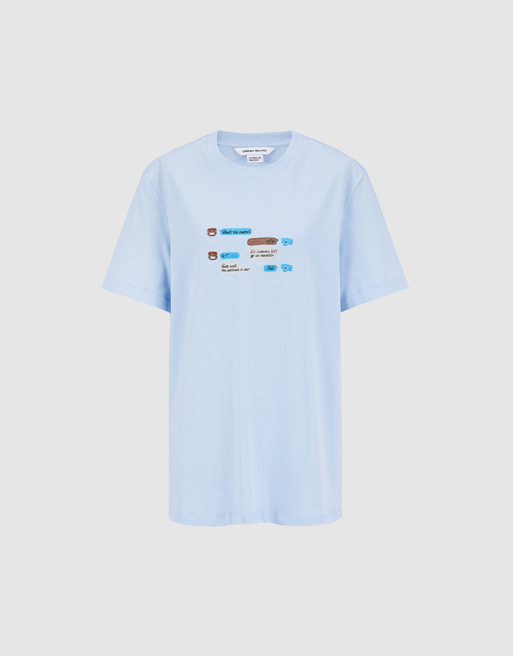 Embroidered Cotton T-Shirt