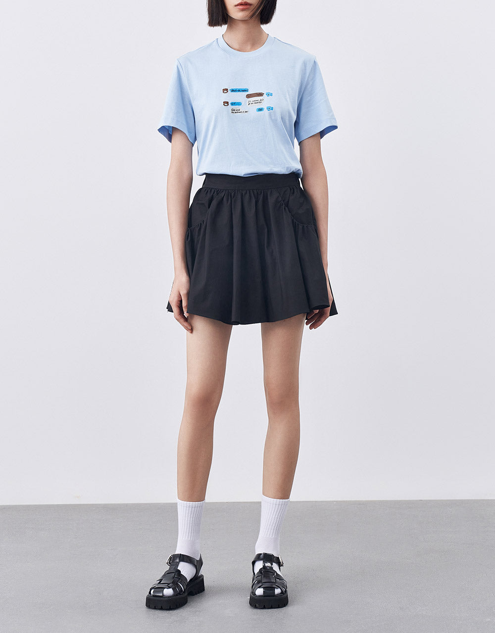 Embroidered Cotton T-Shirt