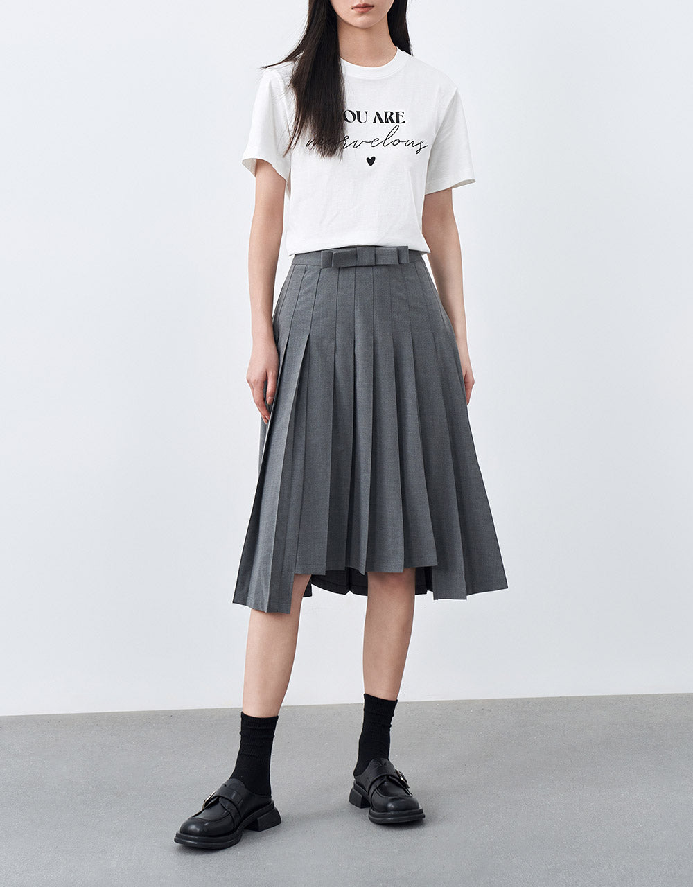 Pleated Skirt