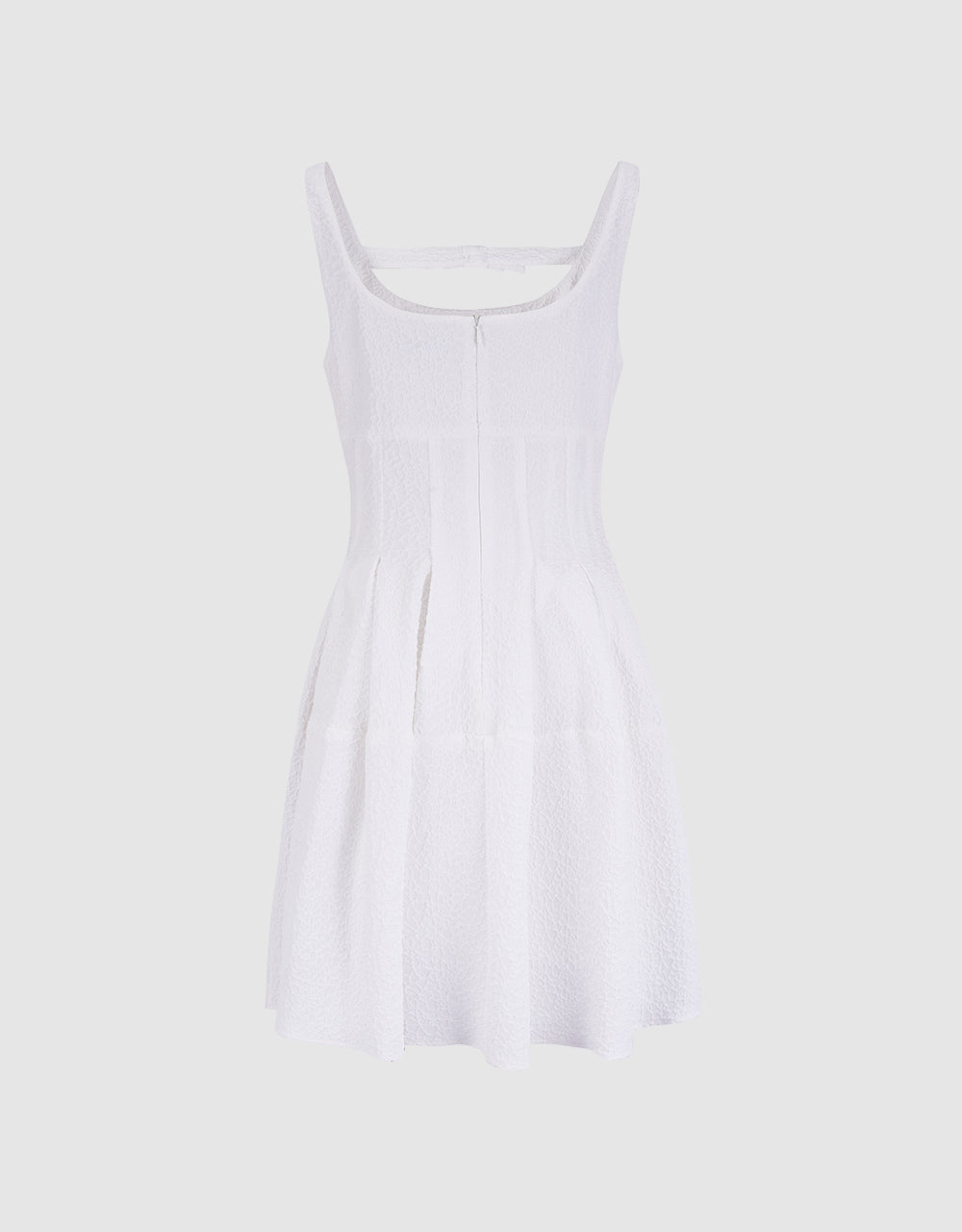 Cut Out Pleated Dress