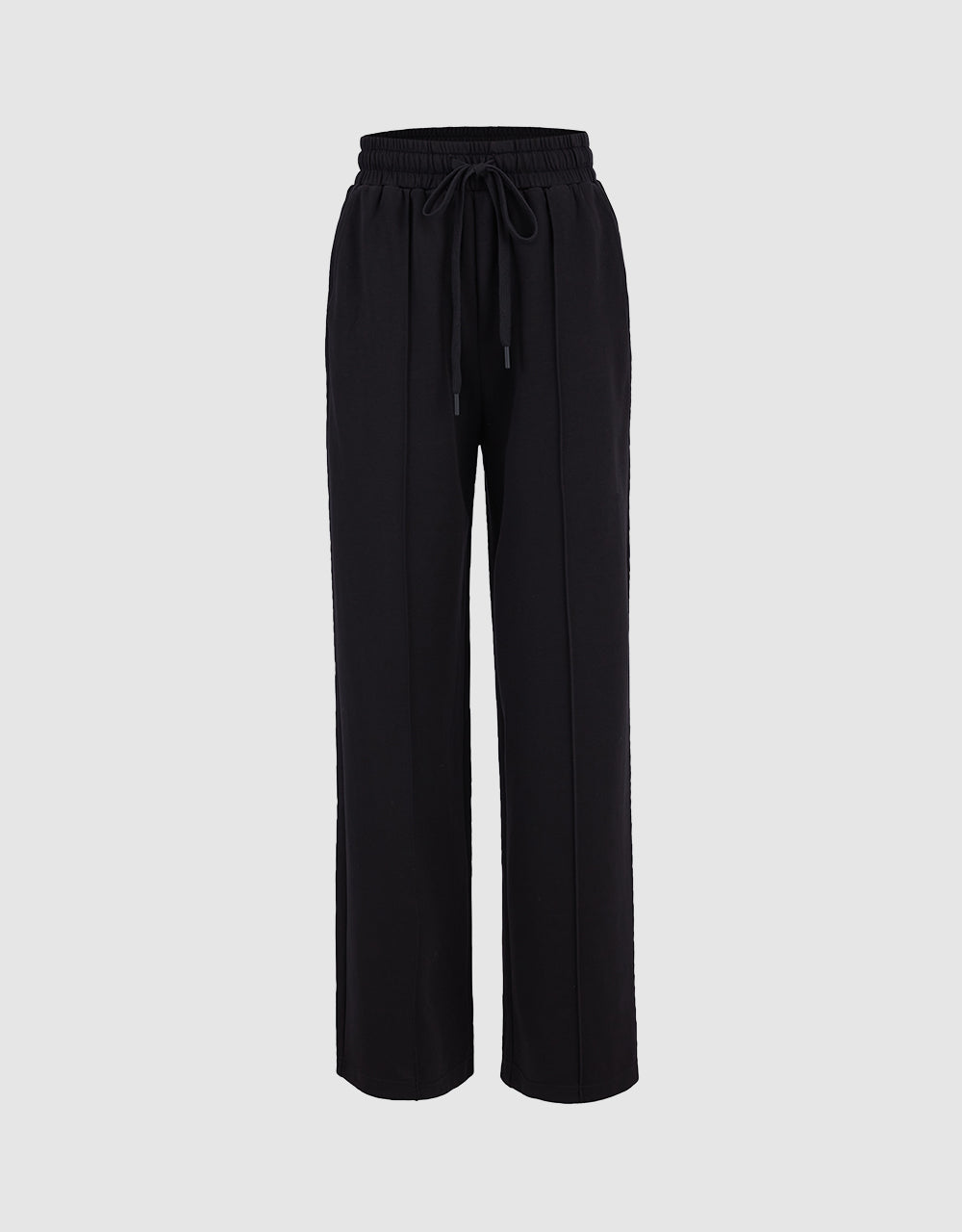 Elastic Waist Cotton Pants