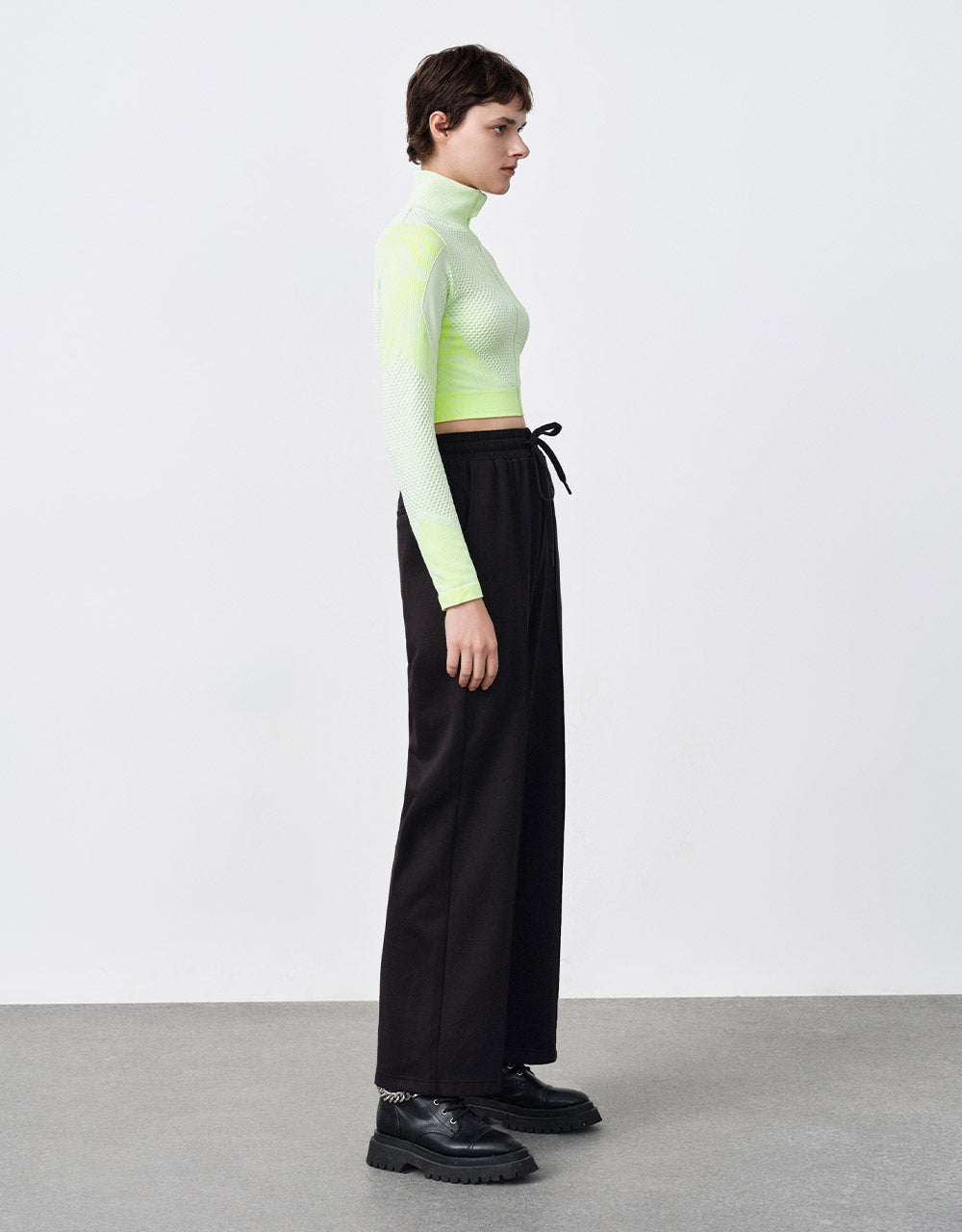 Elastic Waist Cotton Pants