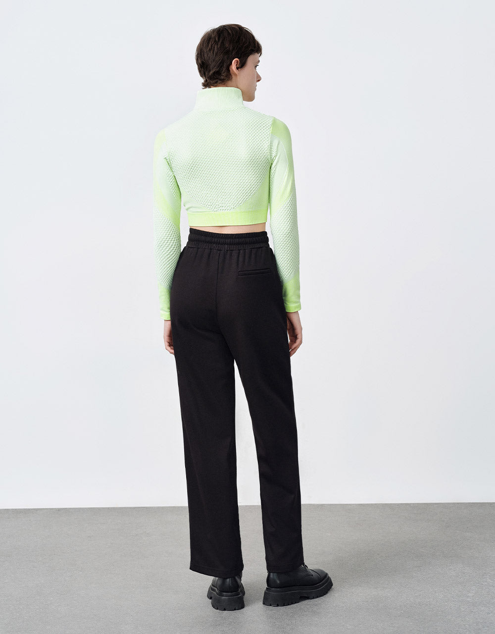 Elastic Waist Cotton Pants