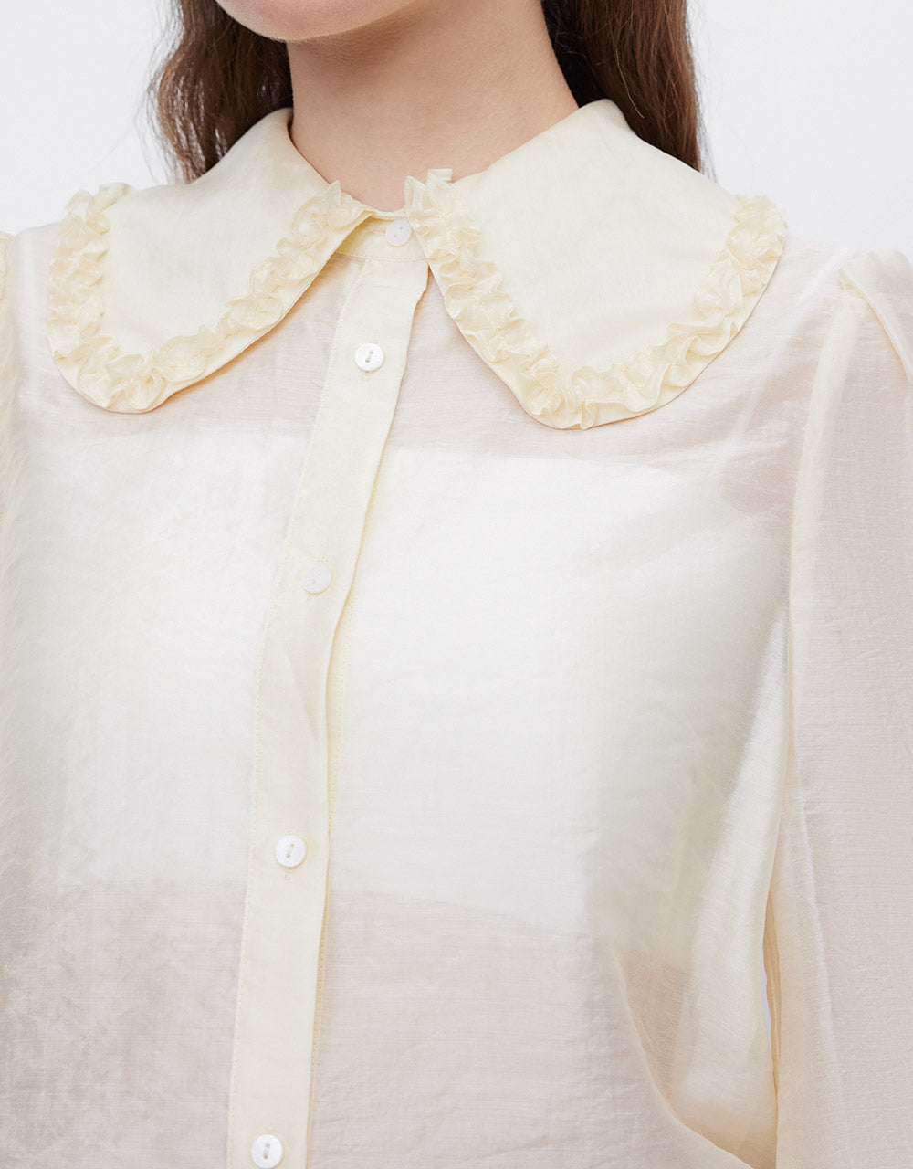 Ruffle Detail Shirt