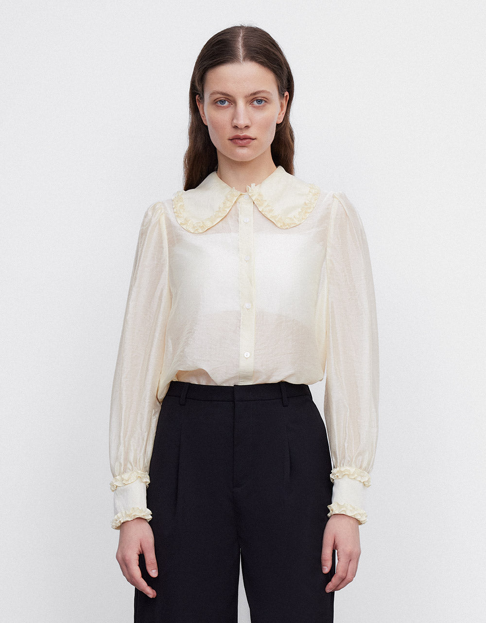 Ruffle Detail Shirt