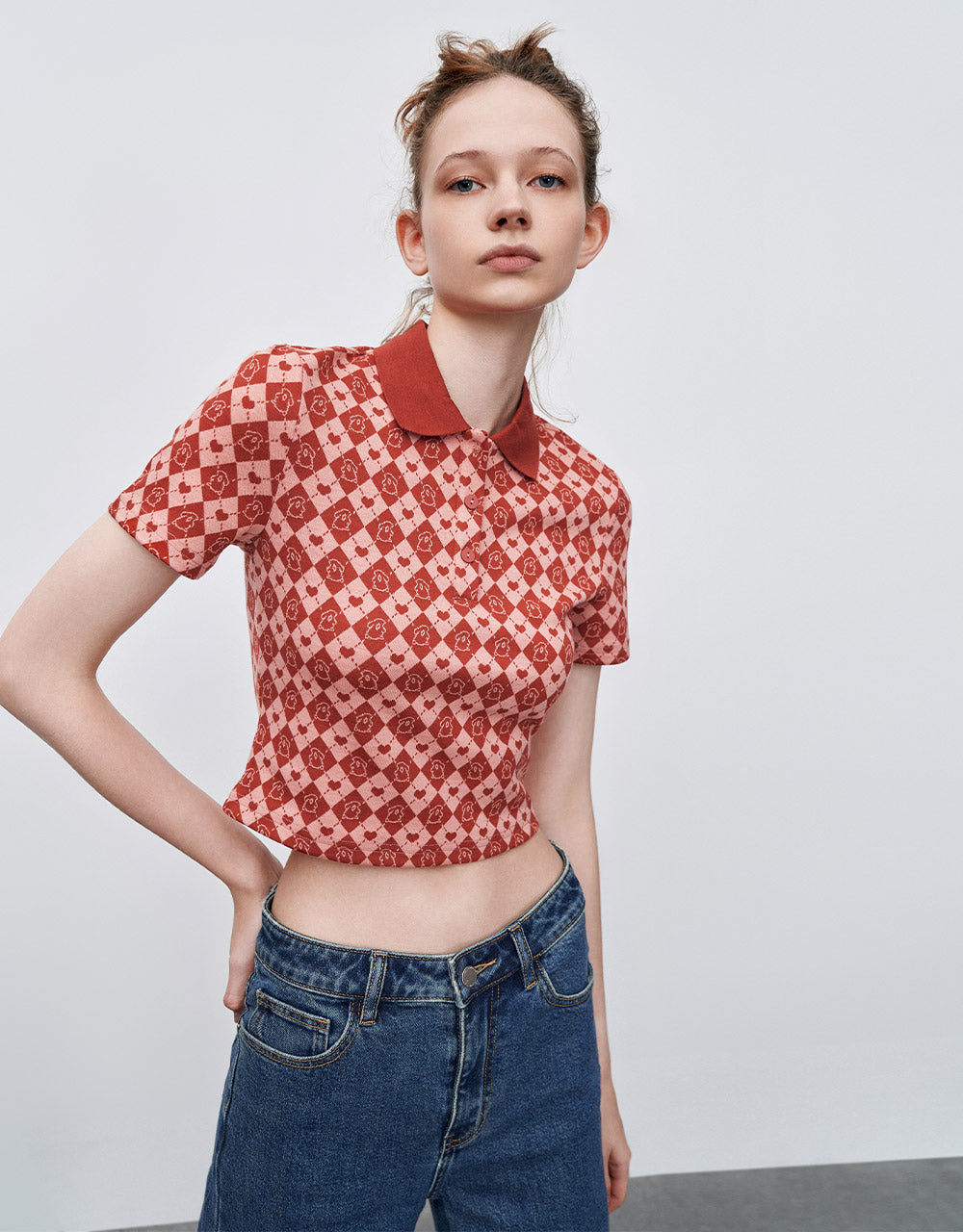 Argyle Polo Shirt