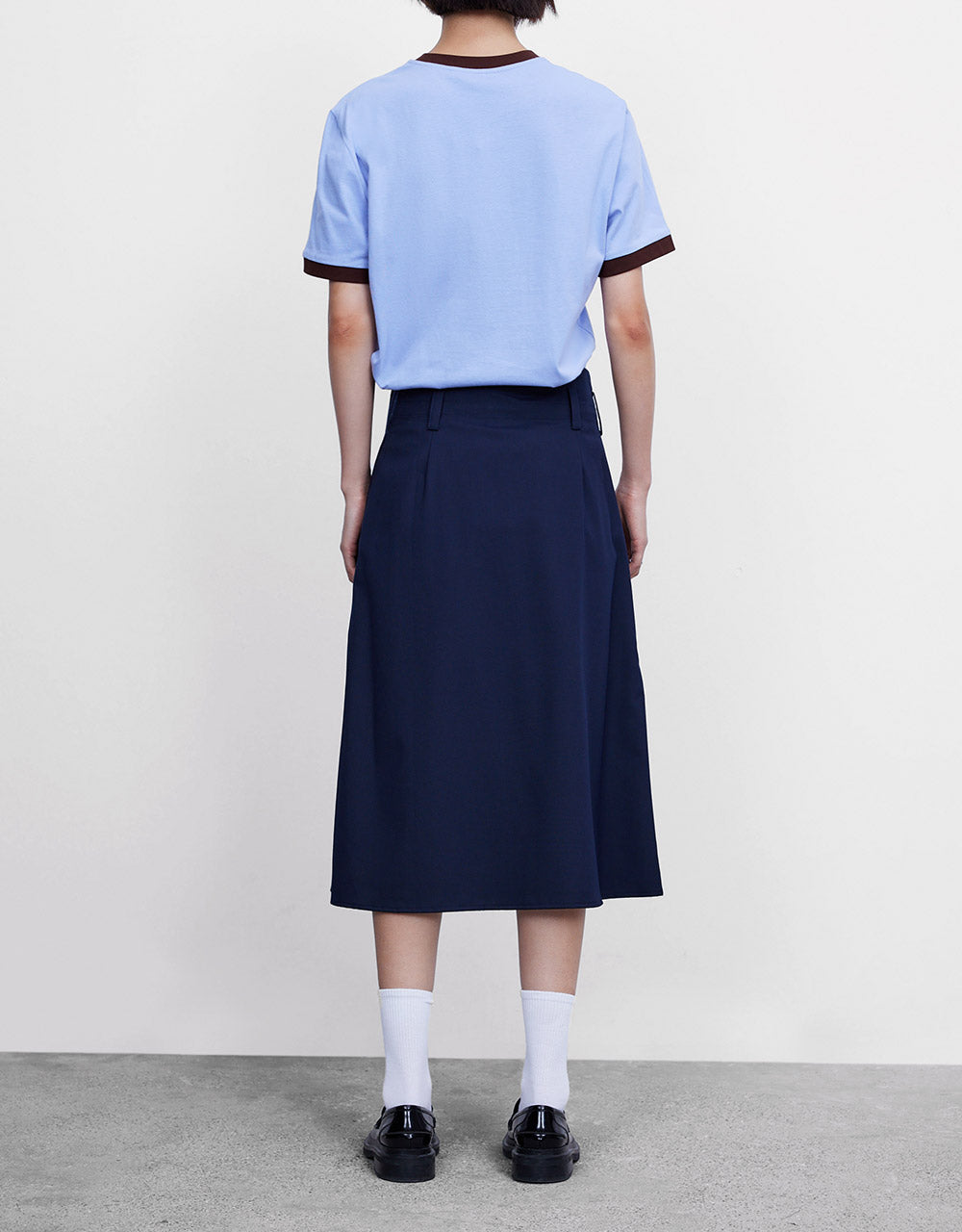 Asymmetrical Wrapped Skirt