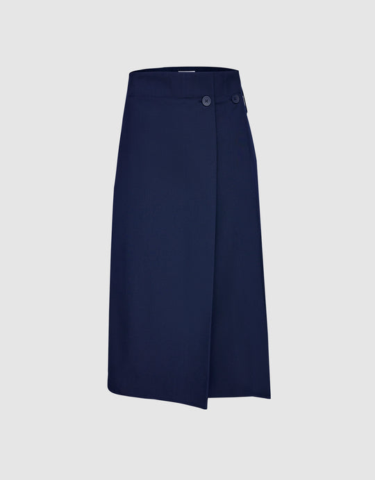 Asymmetrical Wrapped Skirt
