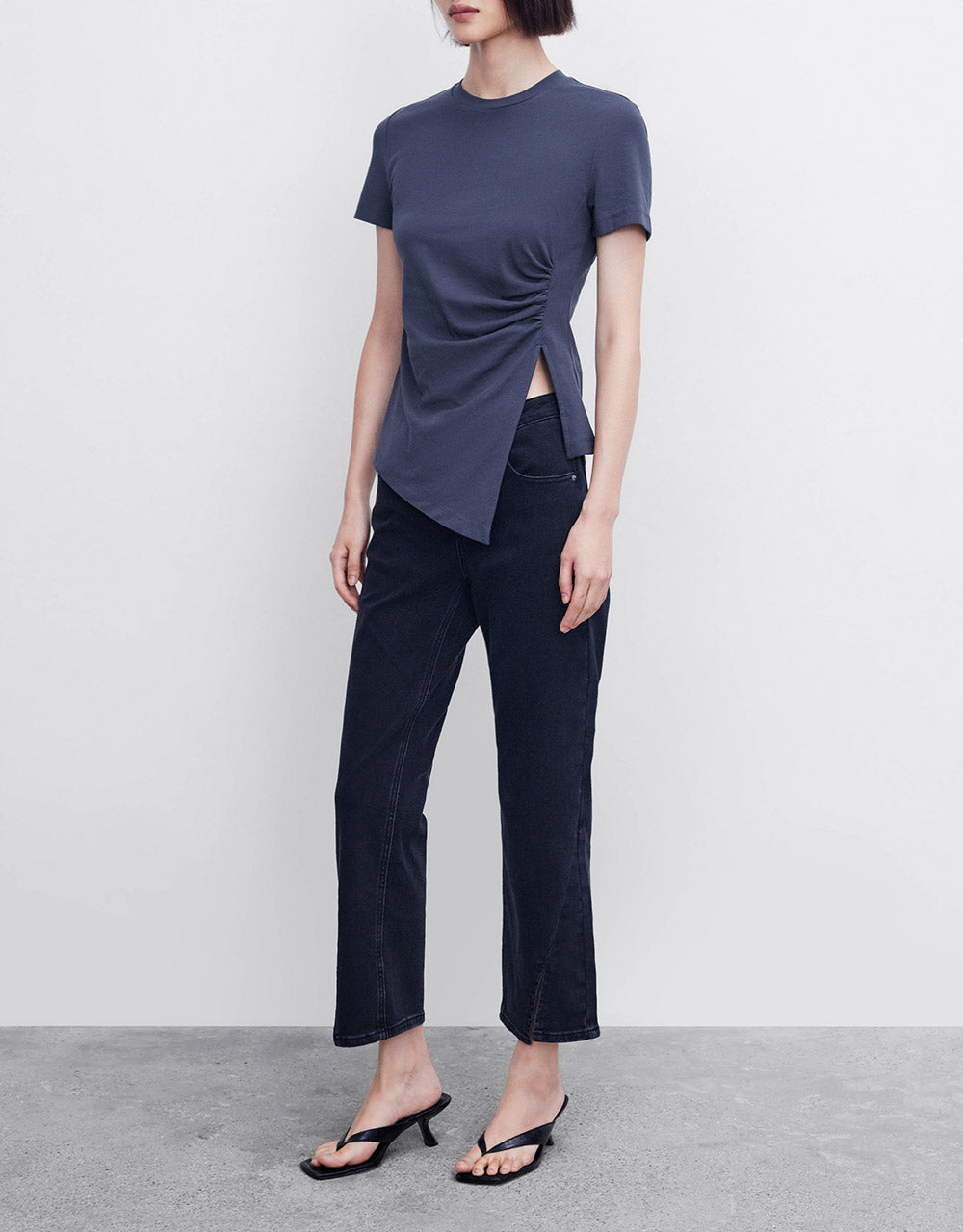 Asymmetrical Hem T-Shirt