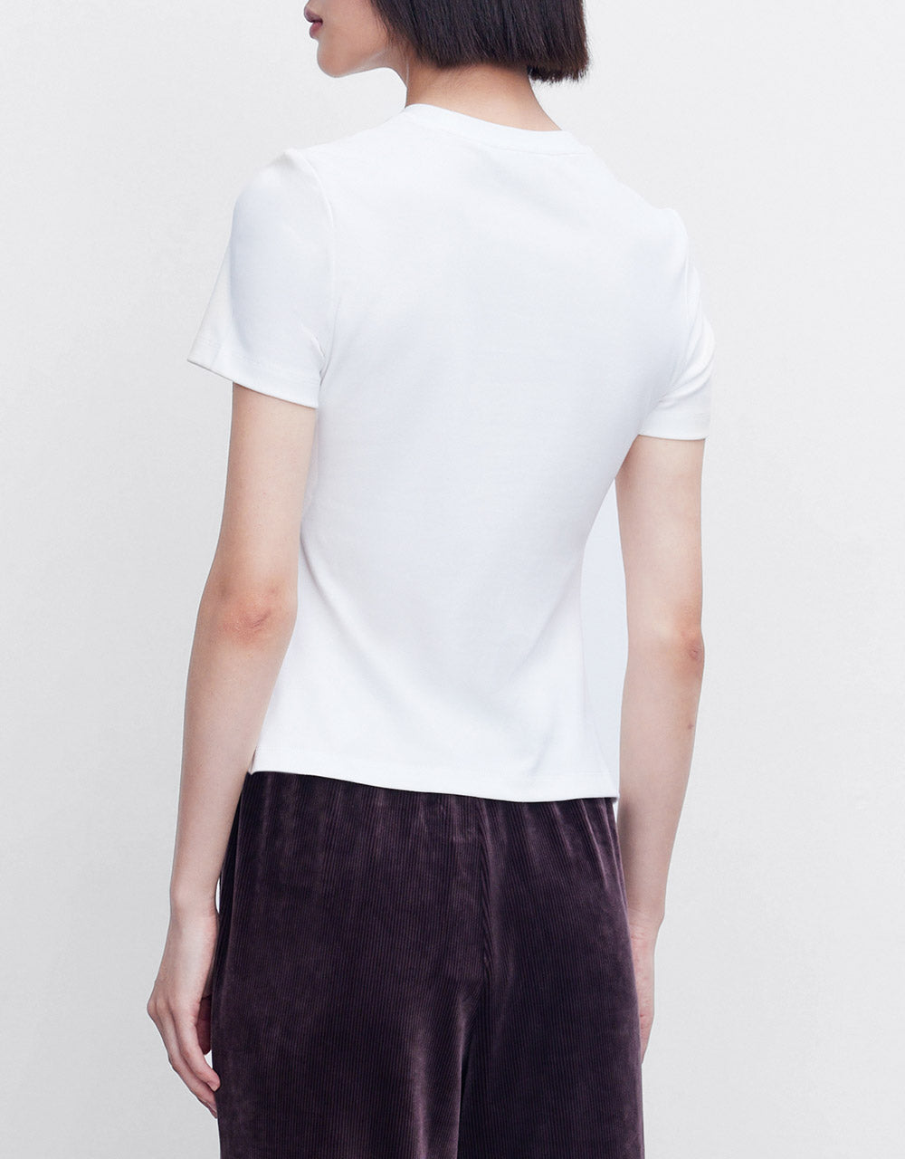 Asymmetrical Hem T-Shirt
