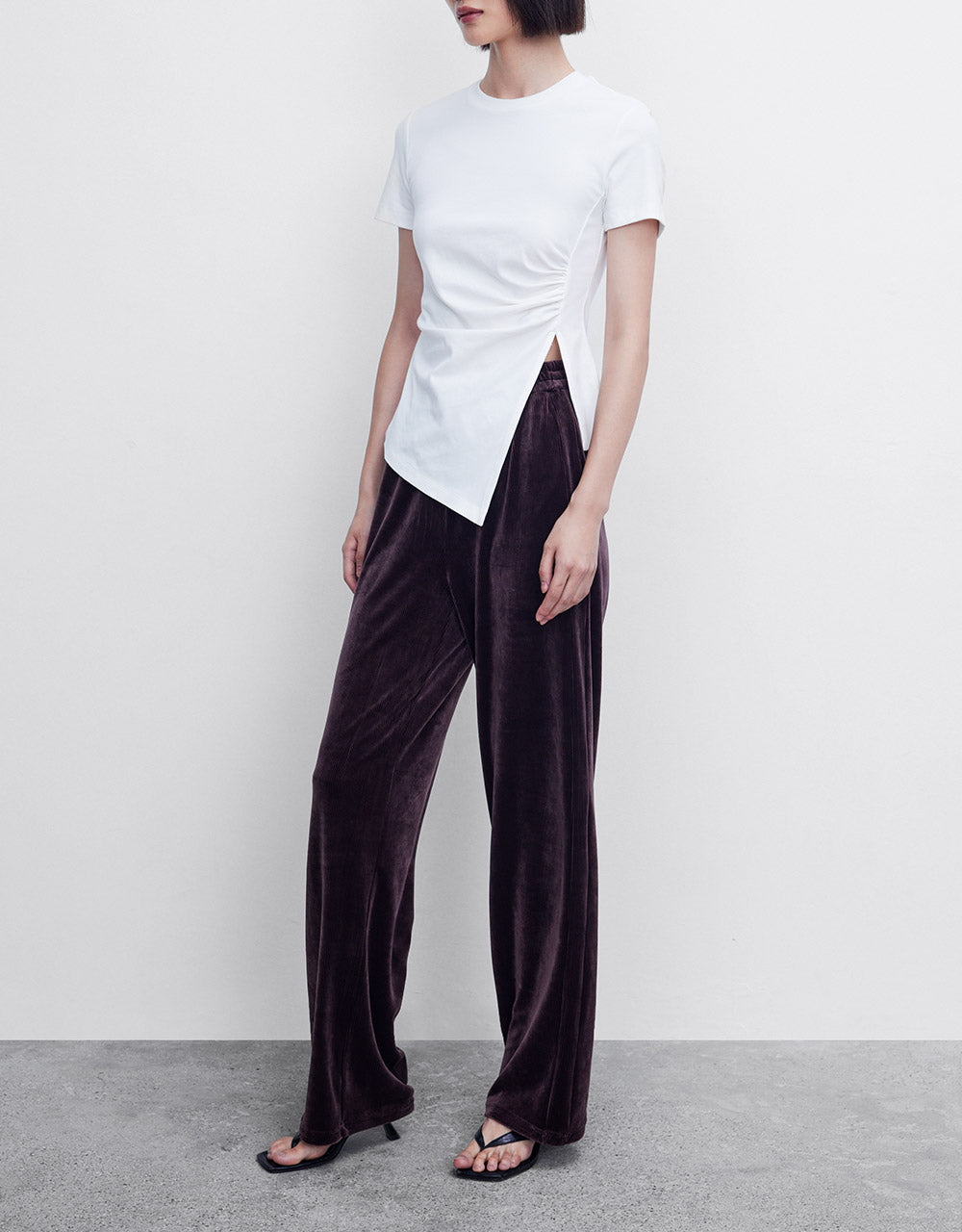 Asymmetrical Hem T-Shirt