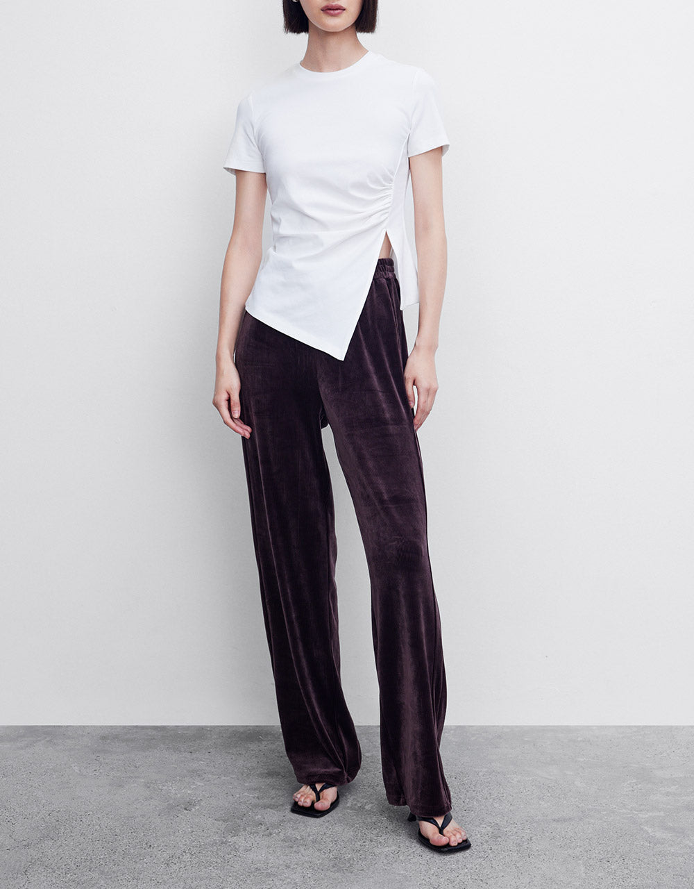 Asymmetrical Hem T-Shirt