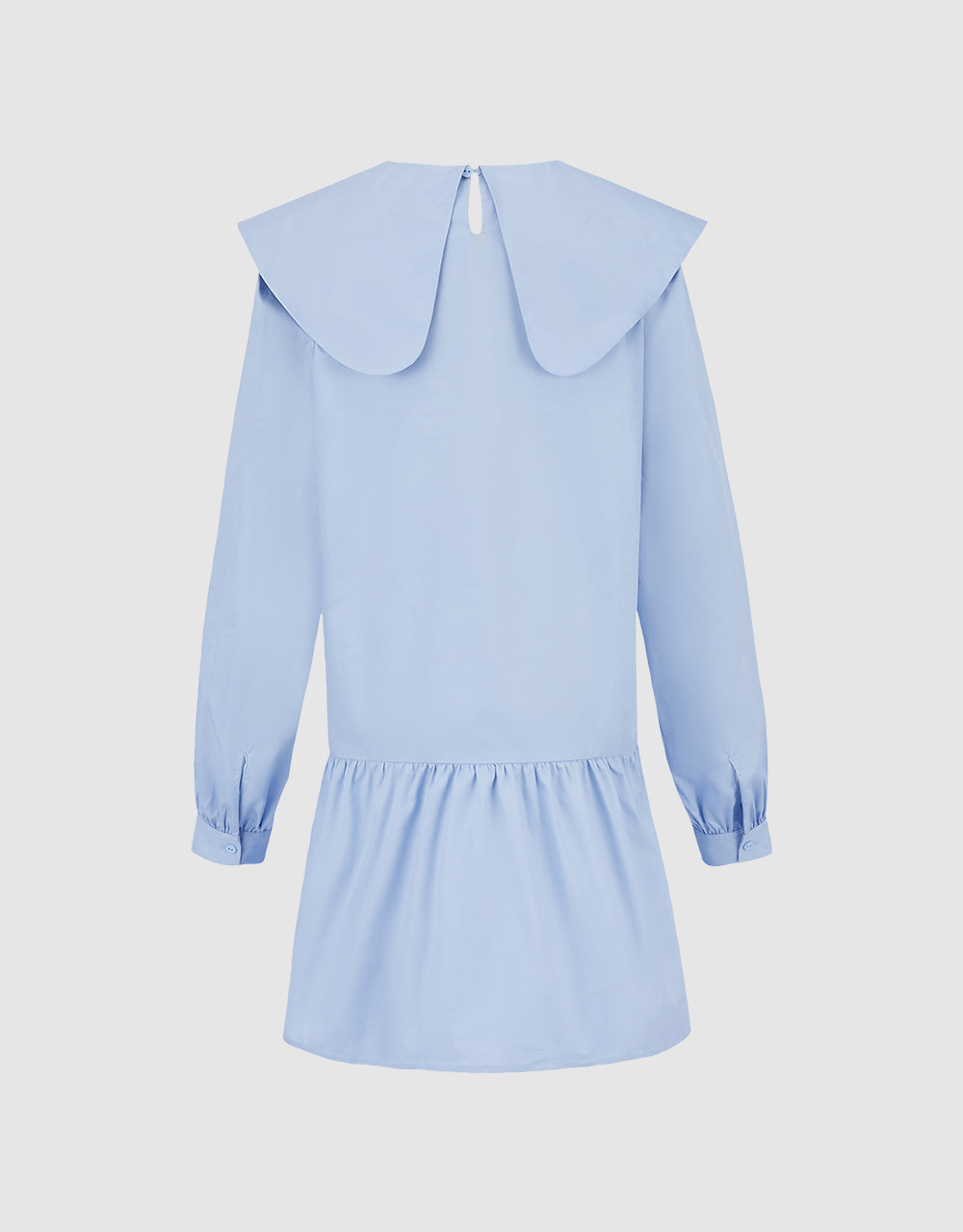 Bow Detail Ruffled Dress