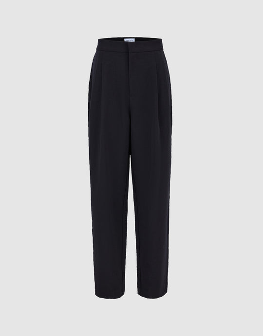 High Waist Relaxed Fit Pants
