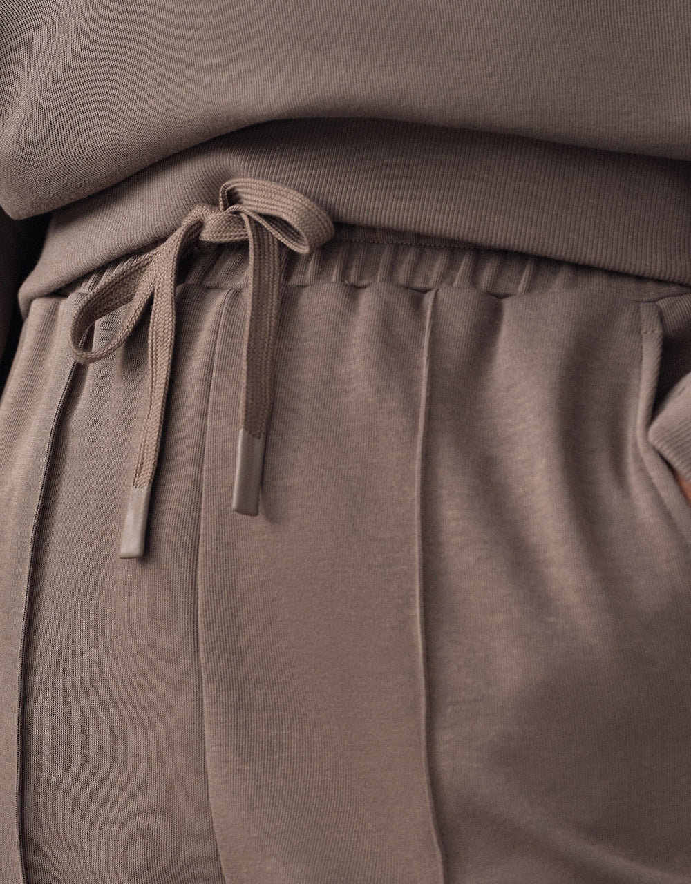 Elastic Waist Wide Leg Pants