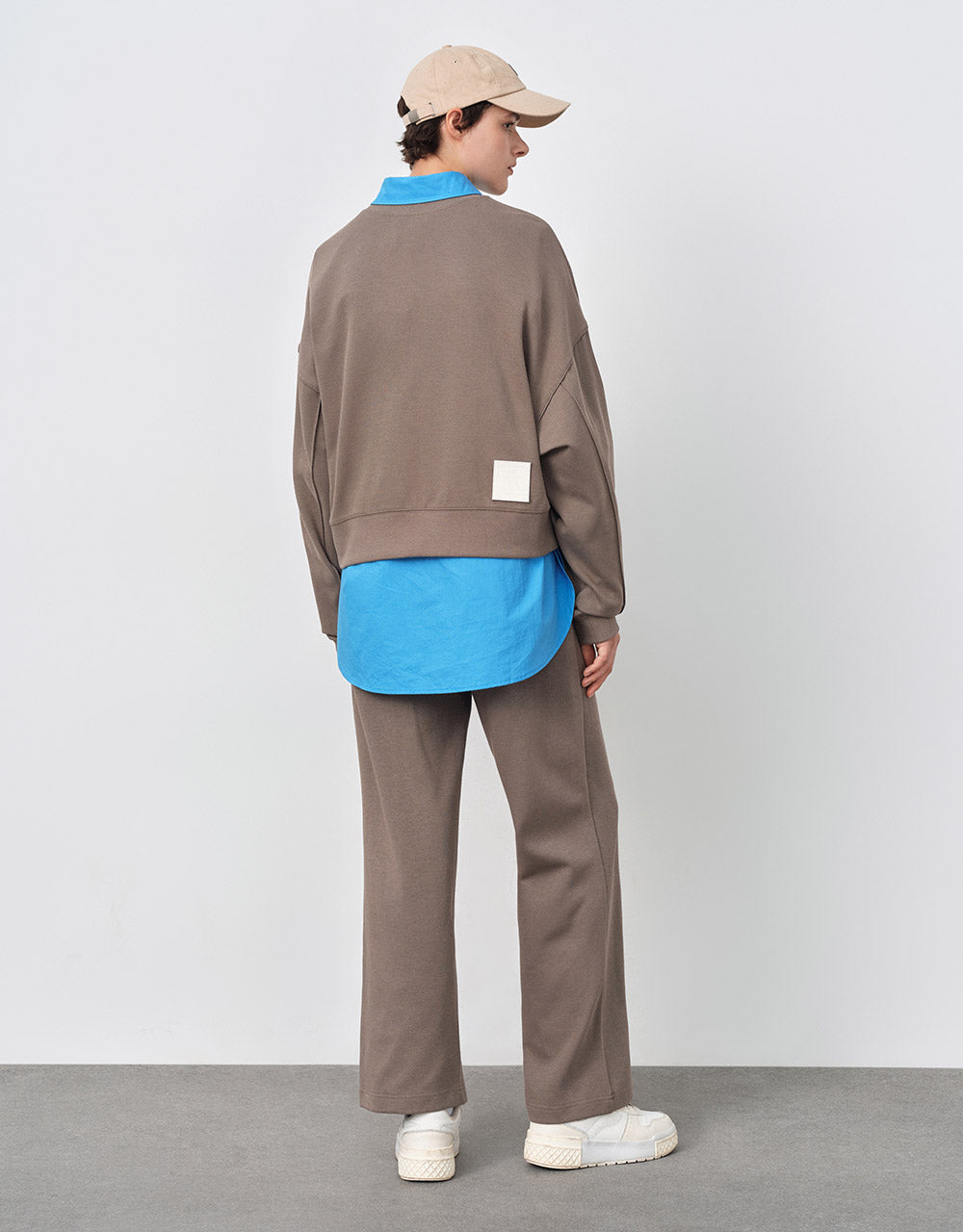 Elastic Waist Wide Leg Pants