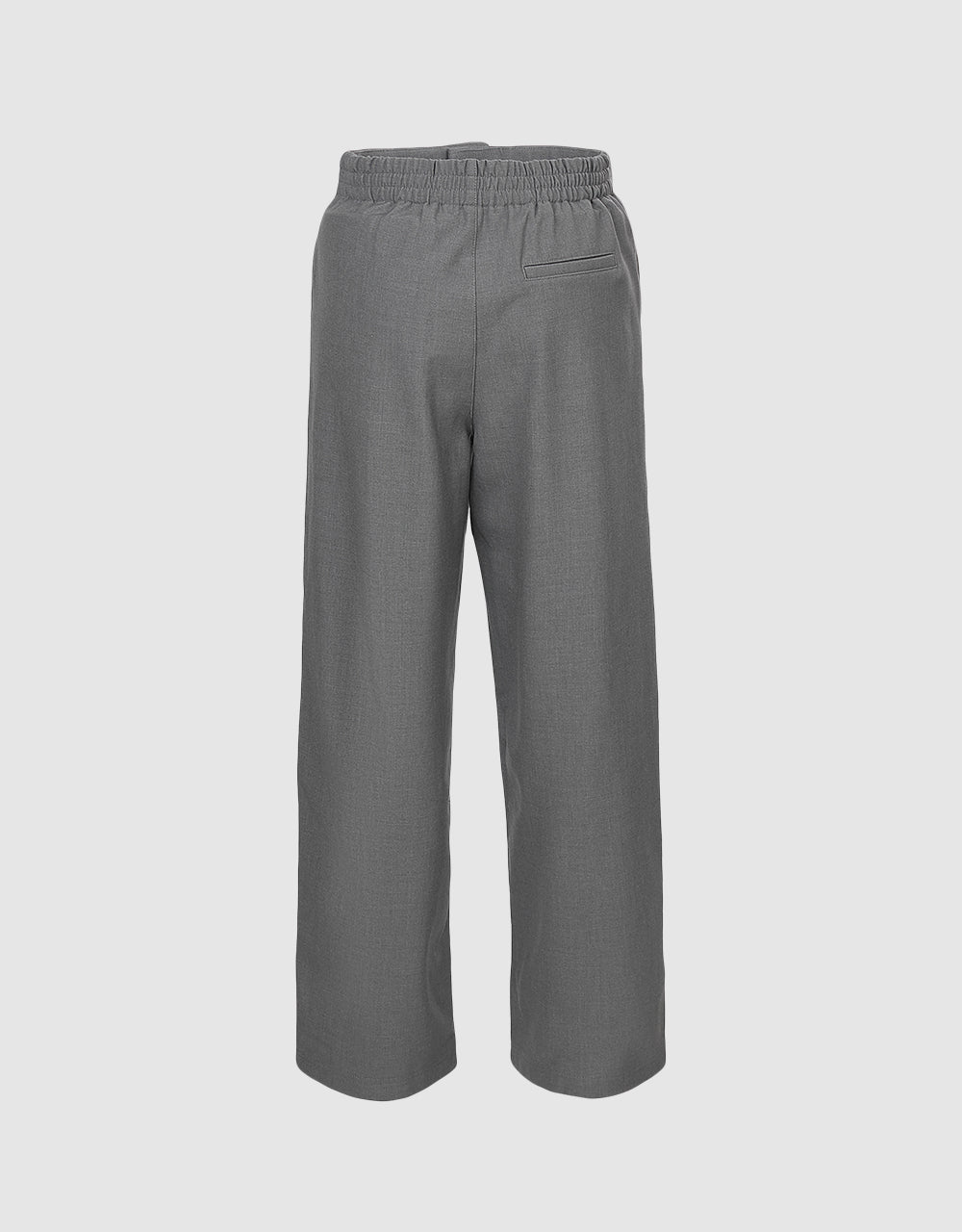 Plain Straight Pants