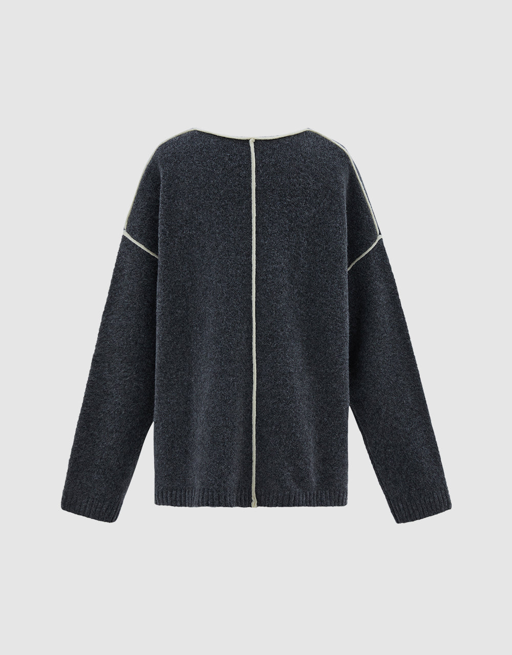 Contrast Trim Sweater