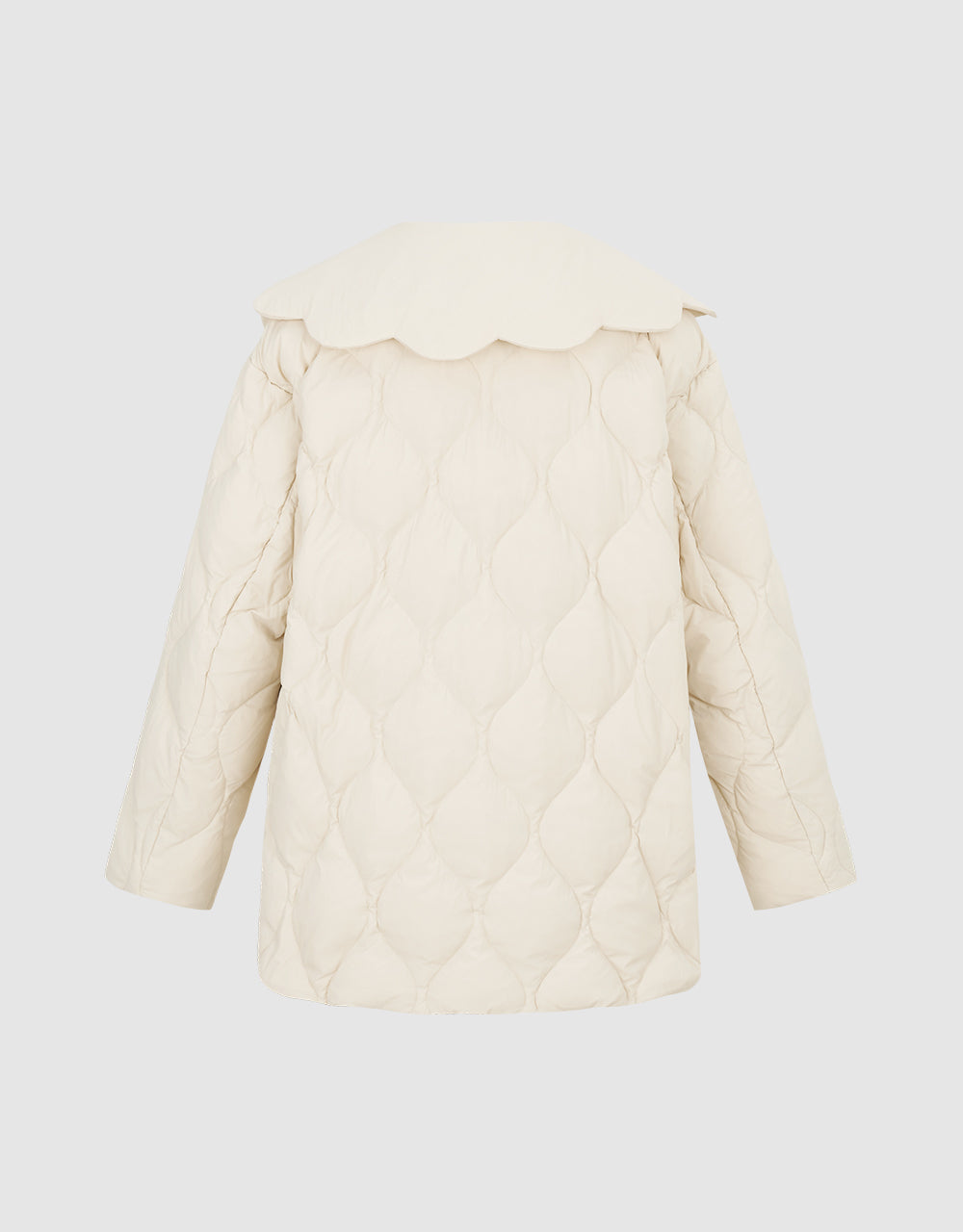 Bow Detail Down Jacket
