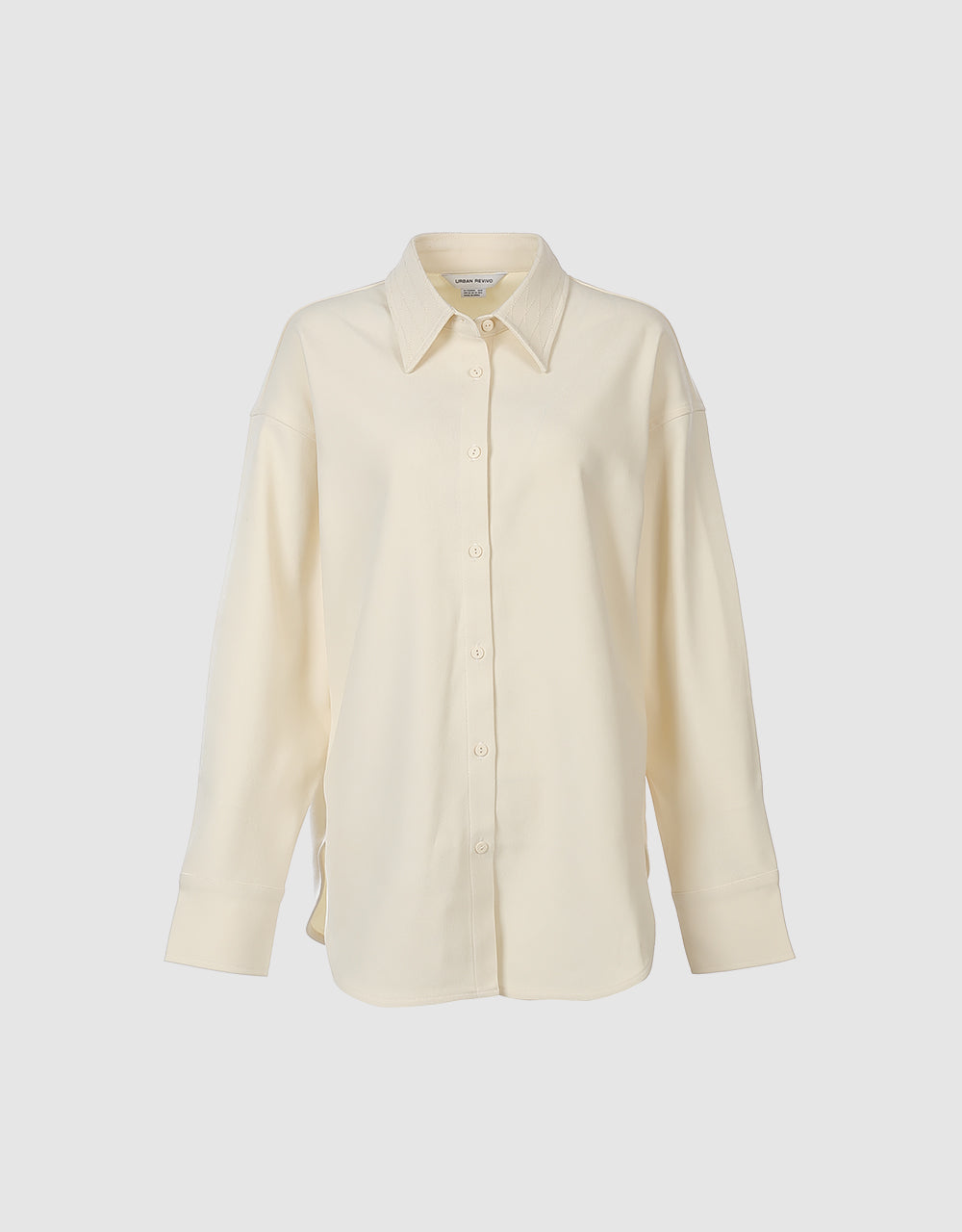 Button Up Plain Shirt