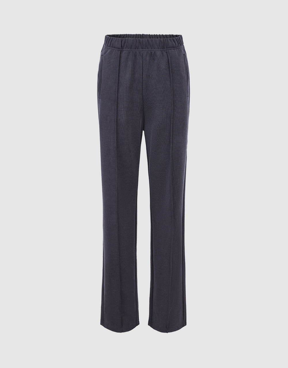 Stitch Detail Straight Pants