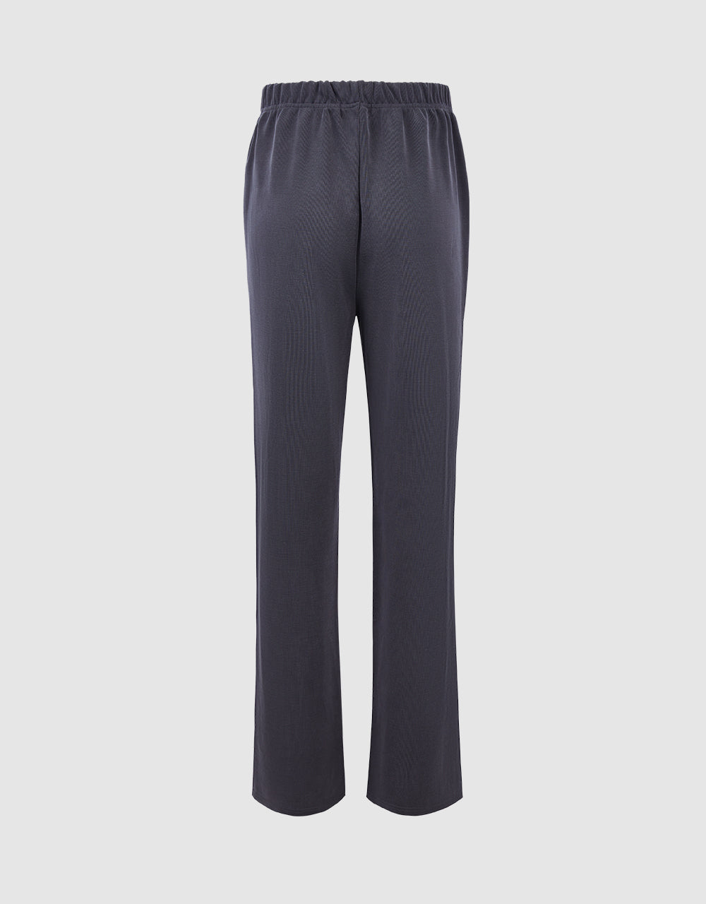 Stitch Detail Straight Pants
