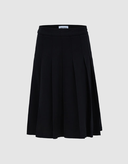 Pleated Midi Skirt