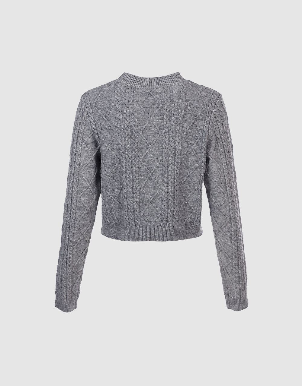 Bow Detail Cropped Cardigan