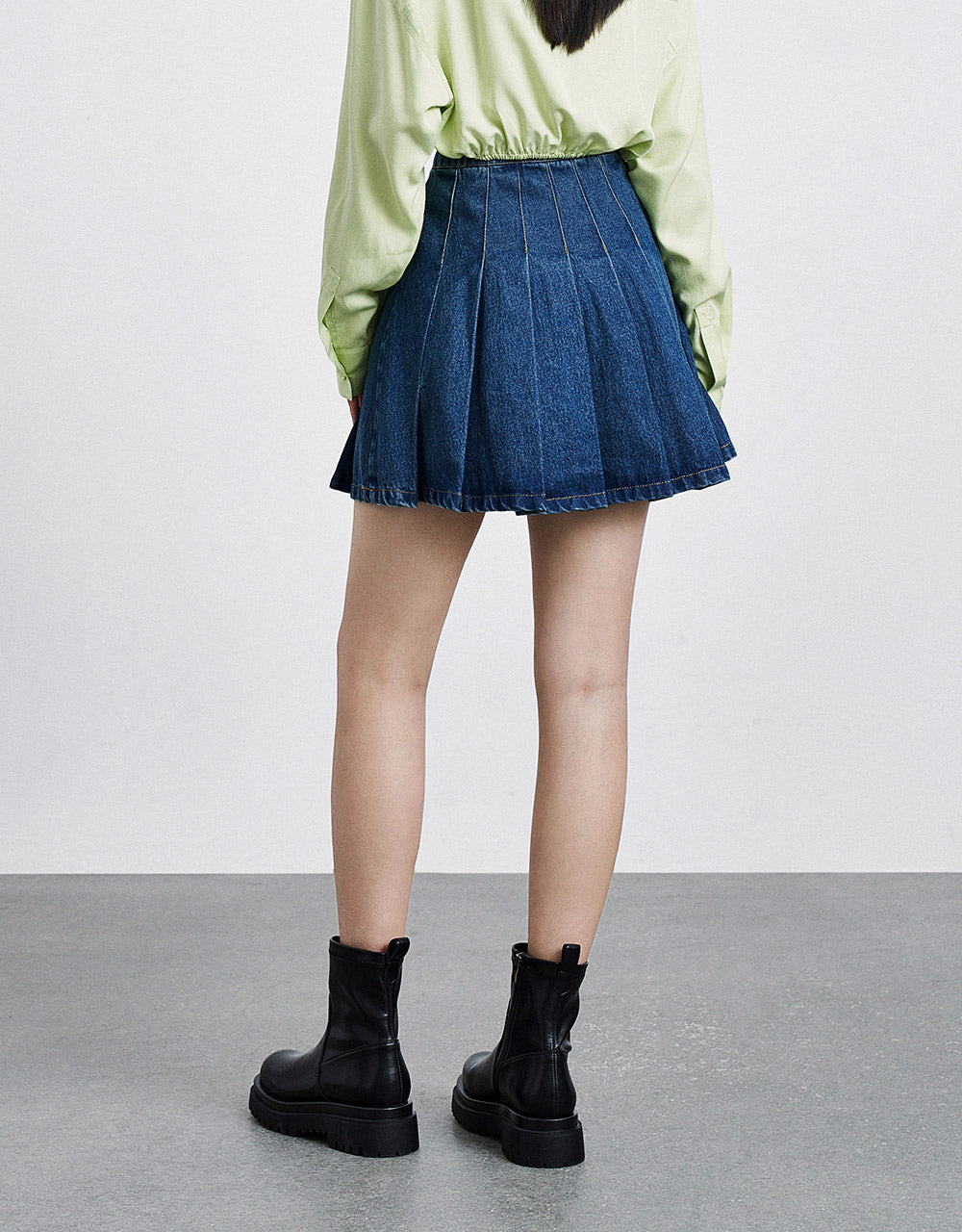 A-Line Denim Skirt