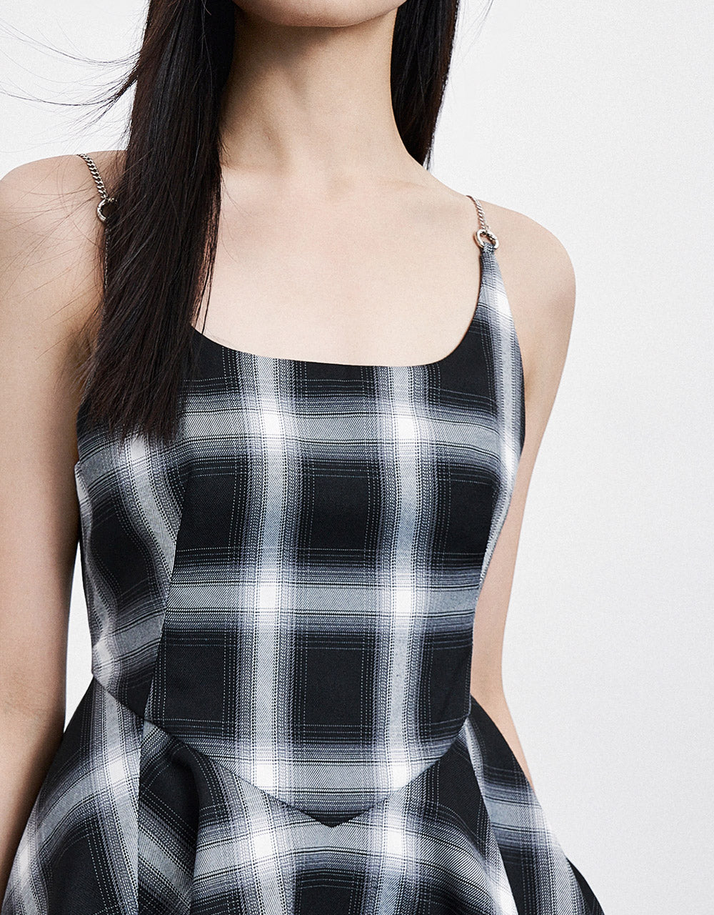 Checkered Cami Dress