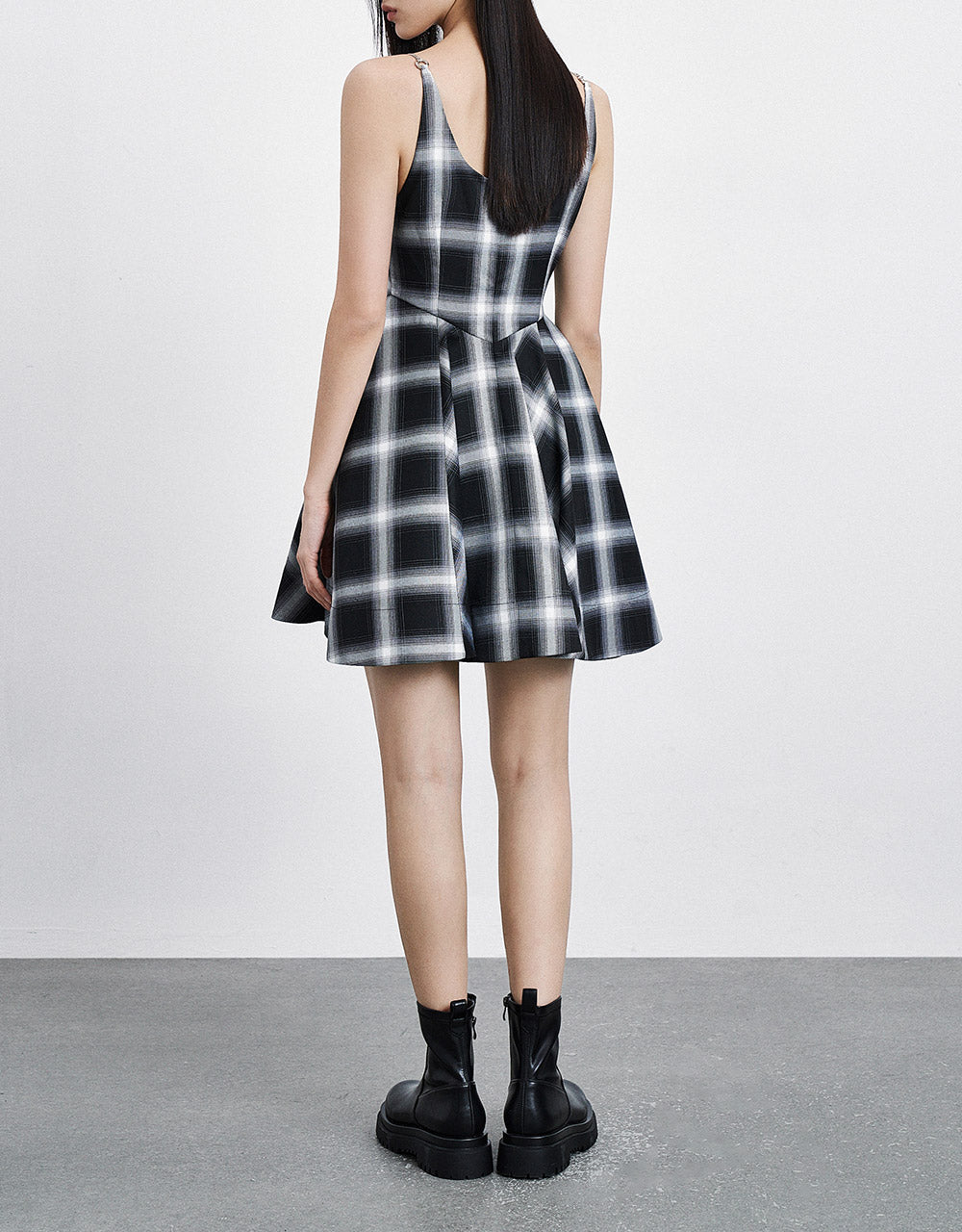 Checkered Cami Dress