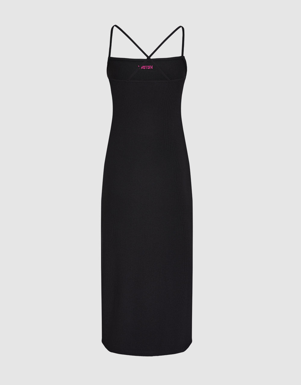 Letter Detail Cami Jersey Dress