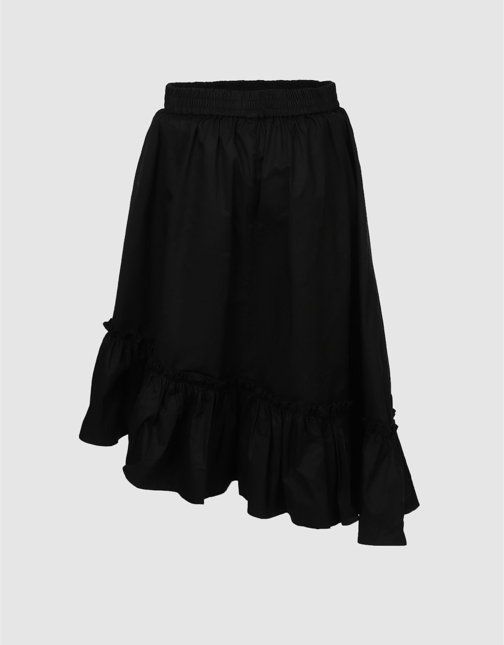 Ruffle Midi Skirt