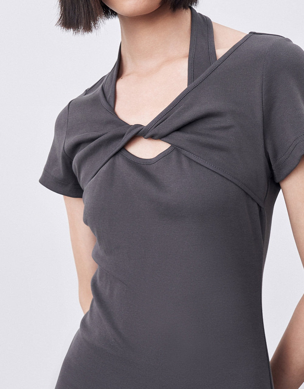 Combination Knotted Dress