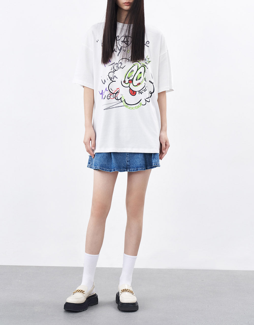 Flower Print T-Shirt