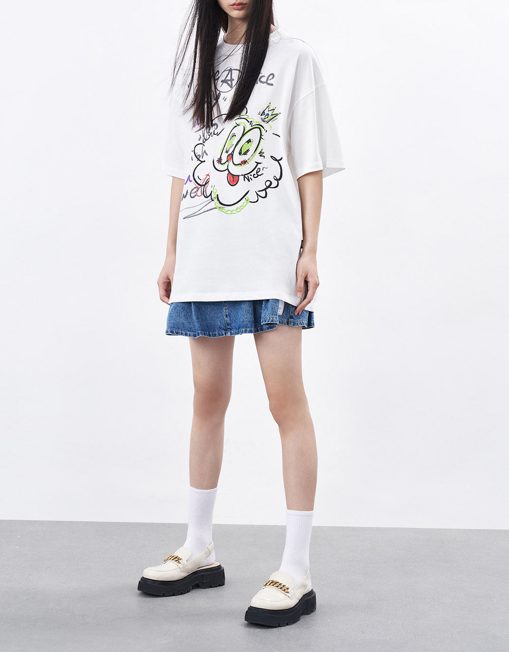 Flower Print T-Shirt