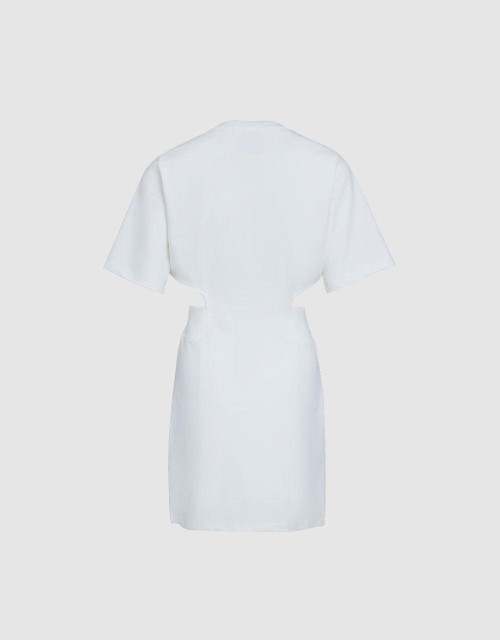 Cut Out Cotton Dress